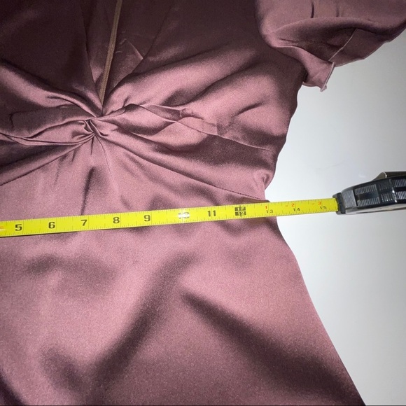 Show Me Your MuMu Rome Twist Gown Dusty Rose XS - Picture 13 of 17